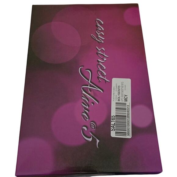 Easy Street Zest Mary Jane Pump in Silver New in Box Size 7.5 - Picture 5 of 6